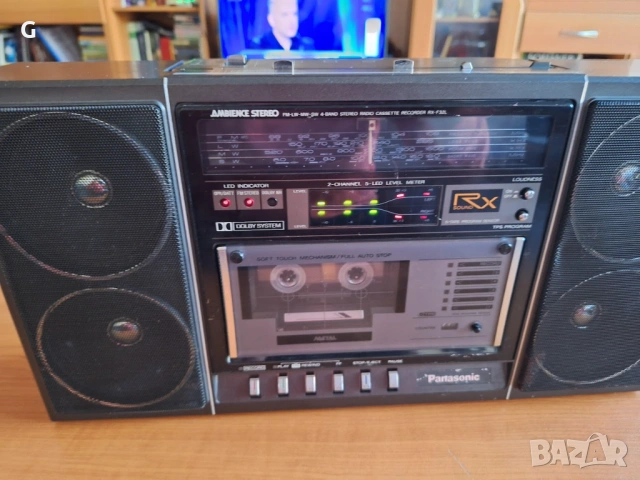 Panasonic RX-F32LE, стерео радиокасетофон - силен и добър звук, 20W+, снимка 3 - Радиокасетофони, транзистори - 54394165