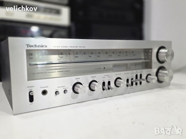 🚀 Technics SA-400 – Истински Аналогов Класик! Жестока визия и топъл звук от златната ера! 🔥🇯🇵, снимка 7 - Ресийвъри, усилватели, смесителни пултове - 54994547