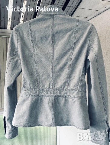 MaxMara Weekend оригинал: Емблематично яке в най- актуалния сив нюанс, снимка 6 - Якета - 54358936