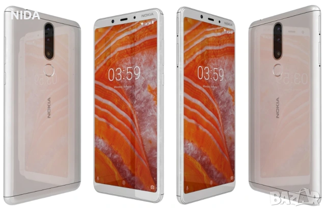 Nokia 3.1 Plus Dual Camera Smartphone 6” HD+ Дисплей, 2GB RAM, 16GB Памет, Android One, Бял, НОВ!, снимка 6 - Nokia - 54895624
