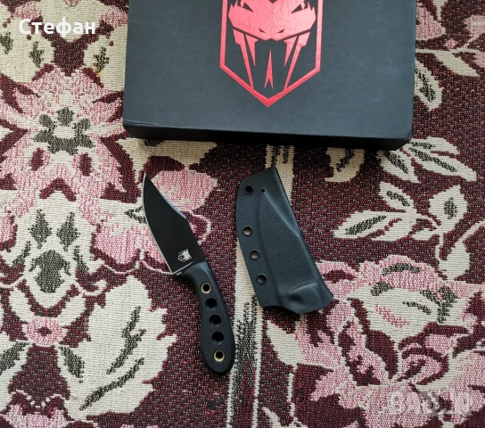 ХИТ ЦЕНА Фиксиран нож Cobratec Pocket Bowie