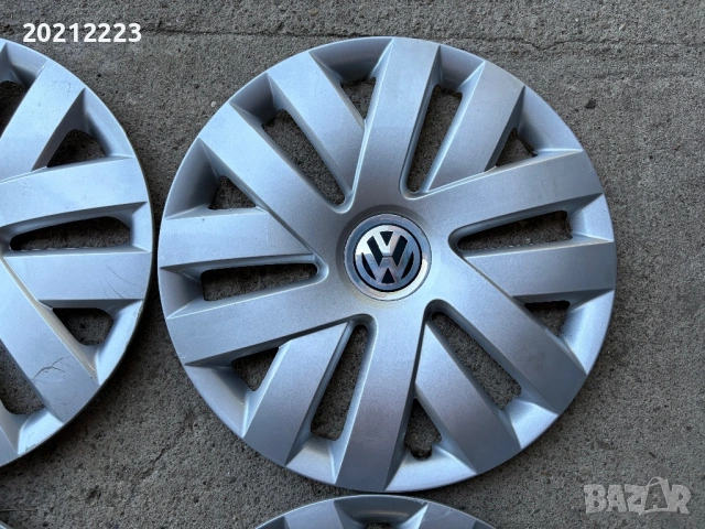 4 броя Оригинални тасове за Volkswagen Polo 15, снимка 6 - Аксесоари и консумативи - 54678168