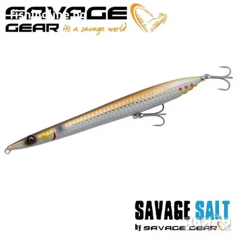 Savage Gear Surf Walker 2.0 125F 12.5cm 9.5g – повърхностен воблер за лефер и лаврак, снимка 6 - Такъми - 55392710