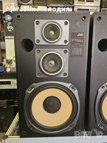 Тонколони JVC SP-X 660 – Мащабен звук от златната ера на японското Hi-Fi, снимка 4 - Тонколони - 54690409