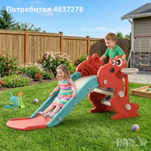 Детска свободно стояща пързалка за дома и градината, снимка 2 - Други - 55445091