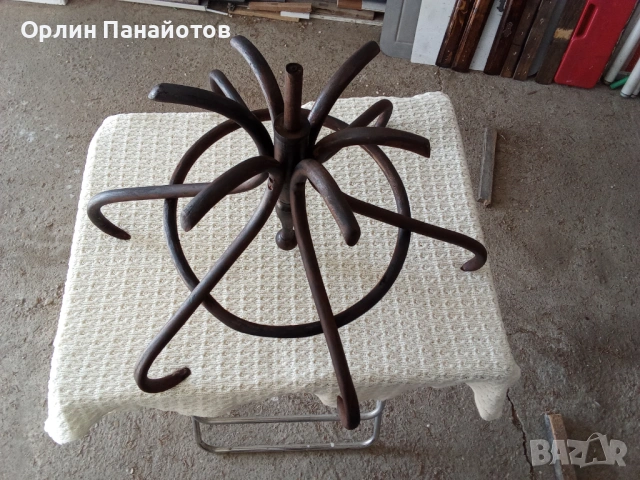 старинна виенска закачалка - дървена, снимка 3 - Други стоки за дома - 54834802