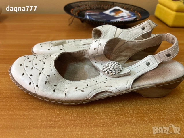 Немски анатомични обувки / сандали 40 н ест кожа, снимка 4 - Сандали - 54828767