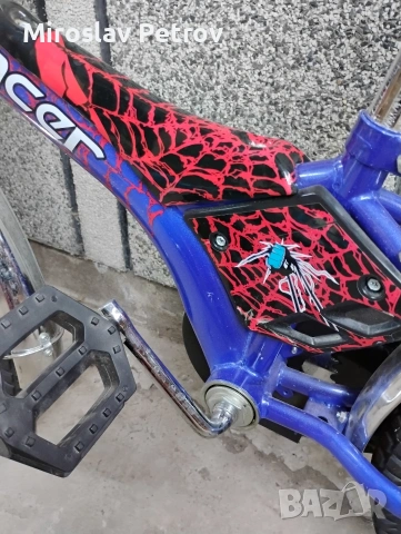 детски велосипед Спайдърмен , снимка 4 - Велосипеди - 54111133