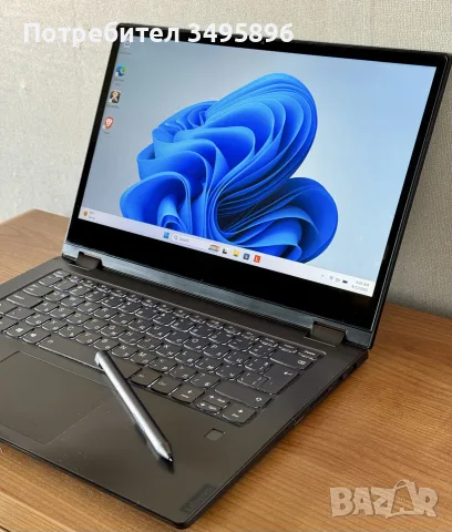 Lenovo IdeaPad C340 2-в-1 Тъчскрийн / Ryzen 5 / 20GB RAM / 500GB SSD / С оригинална химикалка, снимка 2 - Лаптопи за дома - 55683181