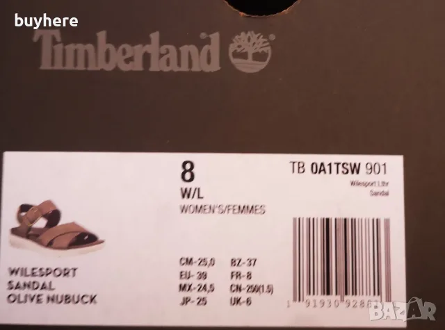 Timberland - нови оригинални дамски сандали, снимка 6 - Сандали - 55679349