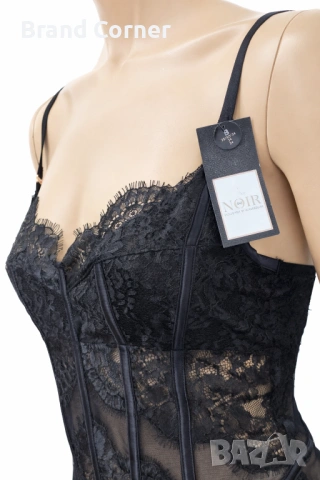 Hunkemöller боди с дантела и прозрачни детайли, размер 75B, снимка 3 - Бельо - 54538546
