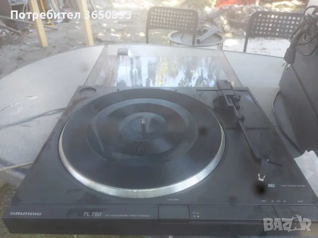 музикална уредба GRUNDIG работеща отлично усилвател тунер дек с касета и грамофон. , снимка 5 - Аудиосистеми - 55522564