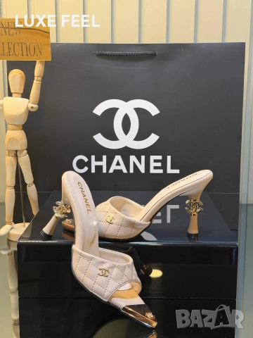Yves Saint Laurent ⚜️ Christian Louboutin⚜️ Chanel ⚜️Дамски Чехли , снимка 12 - Чехли - 55075311