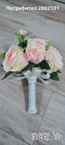 Булчински букет, снимка 2 - Други - 55458625