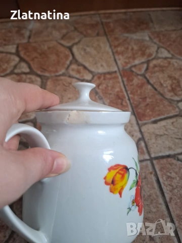 Чайник Китка., снимка 3 - Сервизи - 54015604
