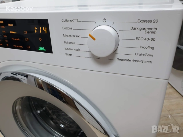 Miele W1 Selection Пералня Миеле 12м Гаранция, снимка 3 - Перални - 54446582