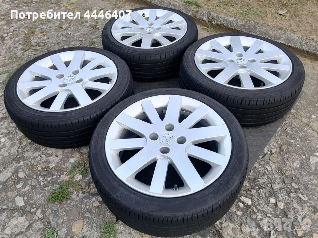 Оригинални джанти 17" 4х108 Peugeot, снимка 2 - Гуми и джанти - 55064106
