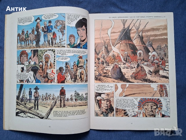Стар Немски Комикс Сomanche / 1973 год., снимка 6 - Колекции - 54430253