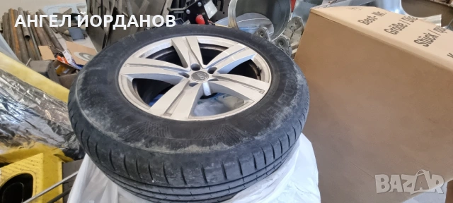 Алуминиеви джанти с гуми за AUDI Q7 2016 255/60/R19, снимка 7 - Гуми и джанти - 53959492