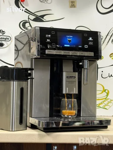 Кафемашина кафе автомат delonghi Primadonna Exclusive с гаранция, снимка 2 - Кафемашини - 55372179