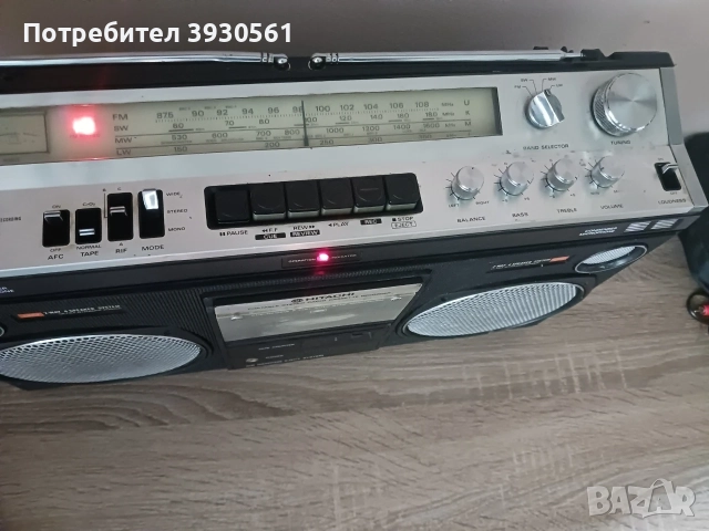 Радиокасетофон hitachi trk 8080e, снимка 6 - Радиокасетофони, транзистори - 55563080