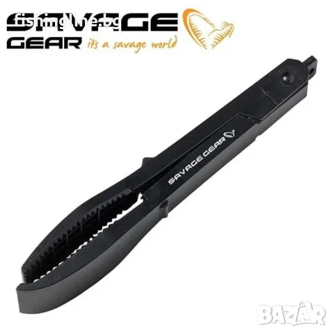 Savage Gear Safety Fish Grip 21.5 cm – риболовна щипка за безопасно захващане на риба, снимка 2 - Екипировка - 55431425