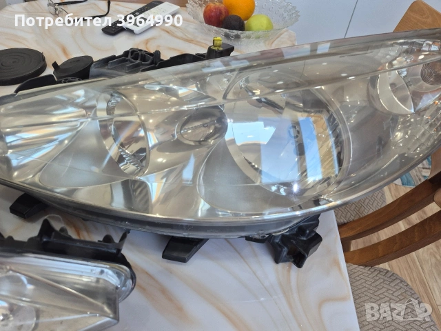 Кристални Оригинални фарове VALEO за ПЕЖО 207, снимка 3 - Части - 55075972