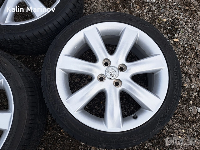 джанти за Тойота 4х100 17 цола, снимка 3 - Гуми и джанти - 54207752