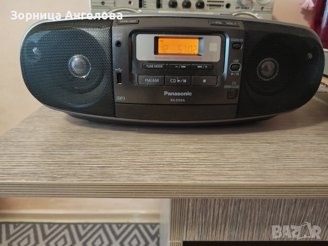 Panasonic RX-D55 в много добро техническо състояние.