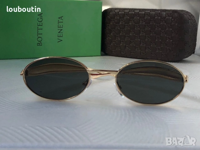 Bottega Veneta Дамски слънчеви очила елипса с лого 1:1 3 цвята, снимка 9 - Слънчеви и диоптрични очила - 54755506