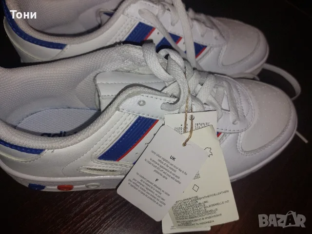 ADIDAS Оригинал Нови Дамски Маратонки от Естествена Кожа с Етикет 40, снимка 2 - Маратонки - 55667796