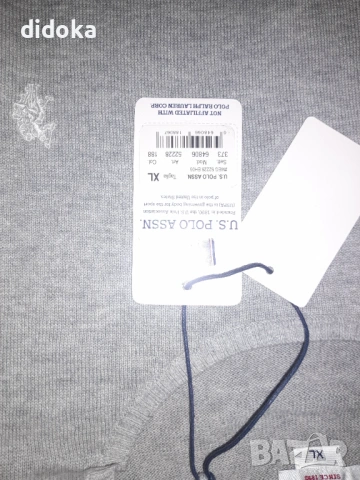 Оригинален пуловер U.S.Polo , снимка 4 - Пуловери - 54009708