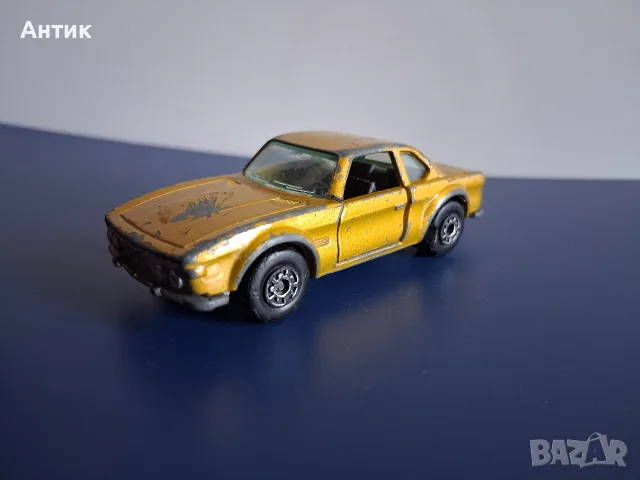 Стара Метална Количка MatchBox BMW 3.0 CSL България, снимка 6 - Колекции - 55593440