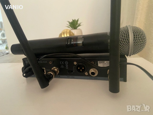 SHURE QLXD24E/B58 - Вокален Безжичен Микрофон, снимка 4 - Други - 54725204