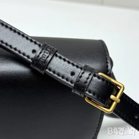 Celine Classic Triomphe Bag – Black, снимка 7 - Чанти - 55417204