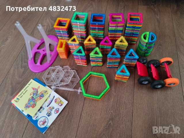 Магнитен конструктор 278 части