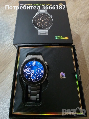 Часовник Huawei watch GT 3 Pro , снимка 2 - Смарт часовници - 54212784