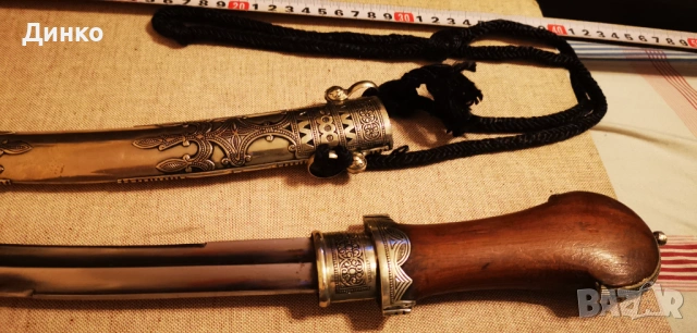 Луксозен марокански нож, кама, кумая. , снимка 10 - Антикварни и старинни предмети - 54209582