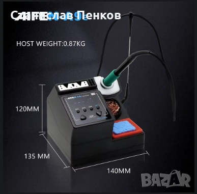 Станция за запояване AIFEN A9E + цена за дръжка и върхове., снимка 5 - Други инструменти - 54176084