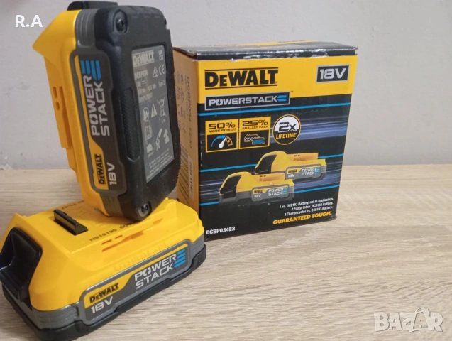 Dewalt батерии DCBP034 1.7 Ah, снимка 2 - Други инструменти - 55212452