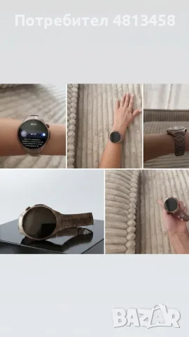 Чисто нов смарт часовник Huawei Watch 5 42mm (Sand Gold Titanium), снимка 3 - Смарт гривни - 55248076