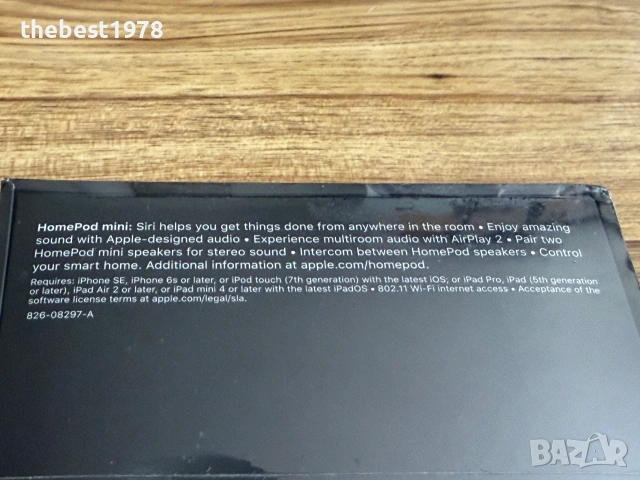 НОВ! Apple HomePod Mini A2374, снимка 3 - Bluetooth тонколони - 55035977