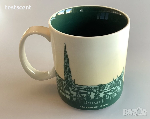 Рядка чаша Starbucks Brussels Belgium Coffee Mug Collectors Series Global Icon 16oz, снимка 2 - Чаши - 54841846