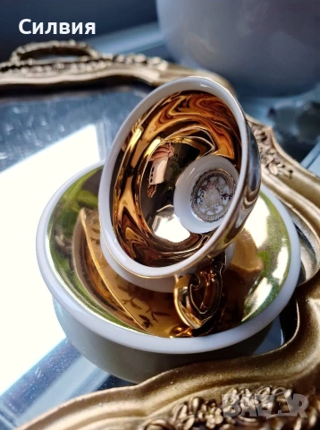 Малка чаша с чинийка , снимка 7 - Колекции - 54037914