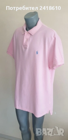 POLO Ralph Lauren Pique Cotton Slim Fit Mens Size 2XL НОВО!ОРИГИНАЛ! Мъжка Тениска!, снимка 5 - Тениски - 54424204
