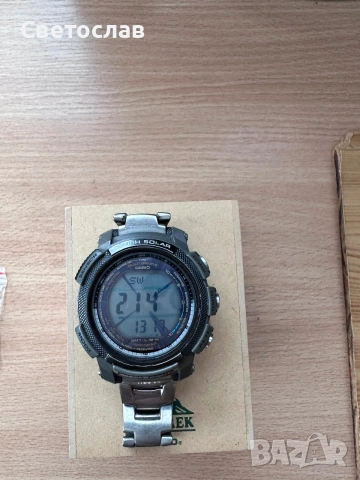 Часовник Casio Pro Trek PRW-2000T-7ER Solar, снимка 7 - Мъжки - 50042209