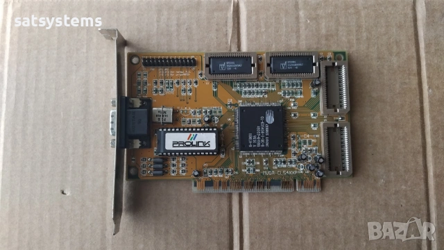 Видео карта Cirrus Logic CL-5436 ProLink/Pixelview MVGA-CL54XXP 1MB PCI