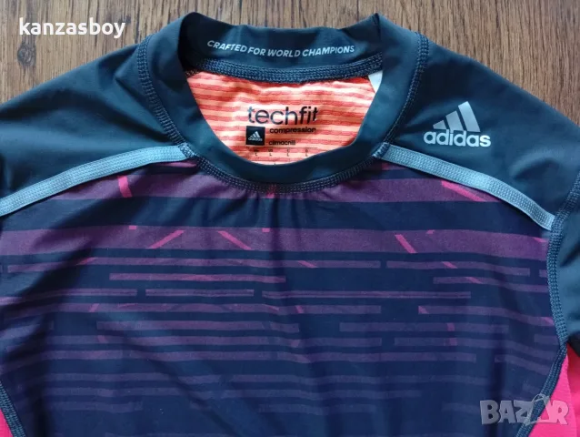 Adidas Techfit Chill T-Shirt - мъжка тениска р-р L, снимка 6 - Тениски - 55501244