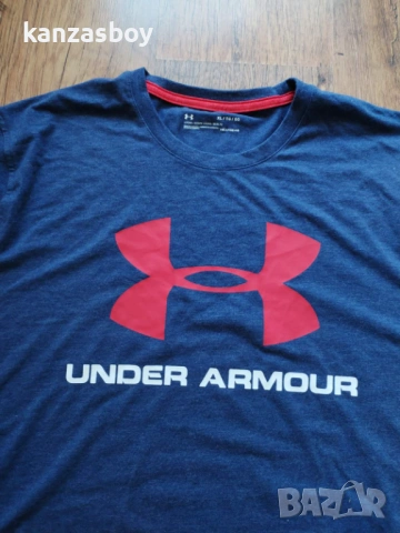 Under Armour - страхотна мъжка тениска КАТО НОВА XL, снимка 2 - Тениски - 54692786