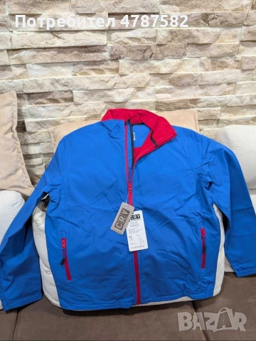 Софтшел яке NAMSEN BLUE, снимка 2 - Якета - 54091594